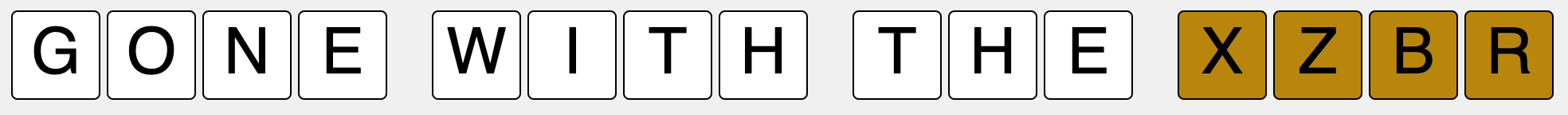 invalid guess